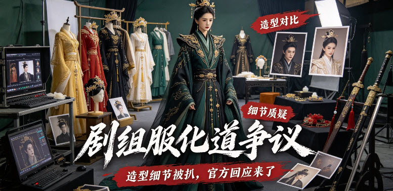 热点事件：古装剧组路透照引发服化道争议