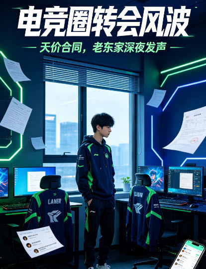 吃瓜网爆料：电竞圈转会风波